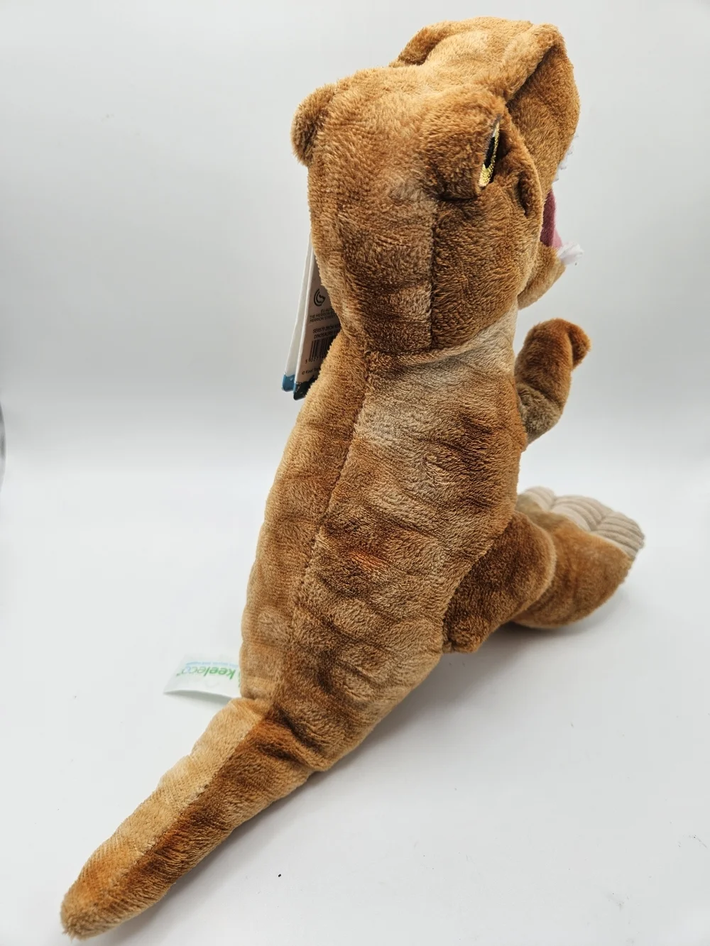 NEW Keel Toys Plush Tyrannosaurus Rex T-Rex Dinosaur Plush KeelEco 100% Recycled